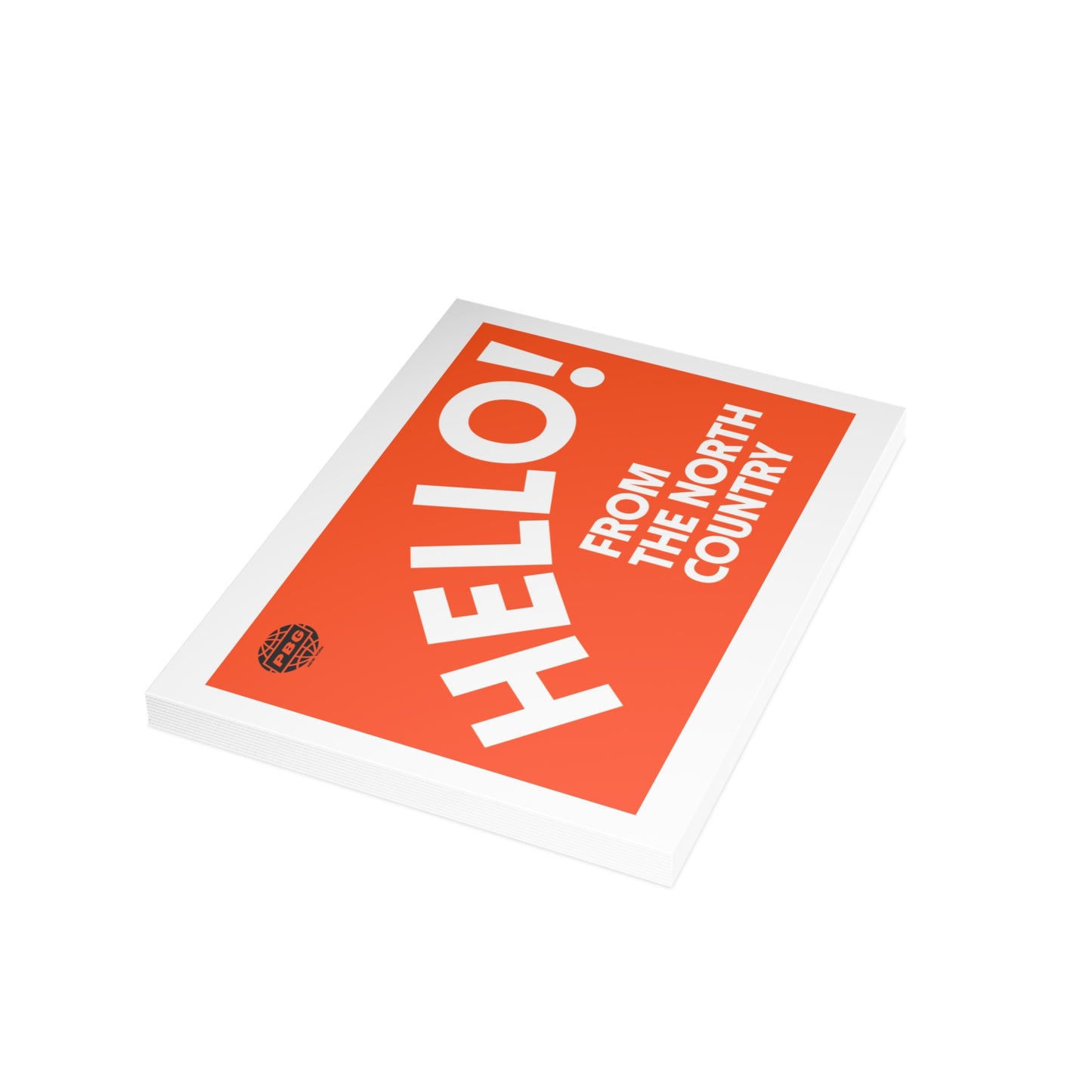 Hello From the North Country Postcard Bundle (Red)