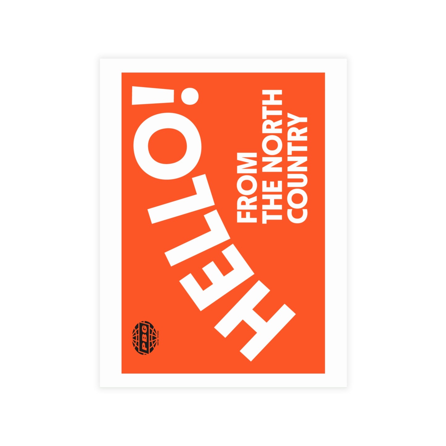 Hello From the North Country Postcard Bundle (Red)
