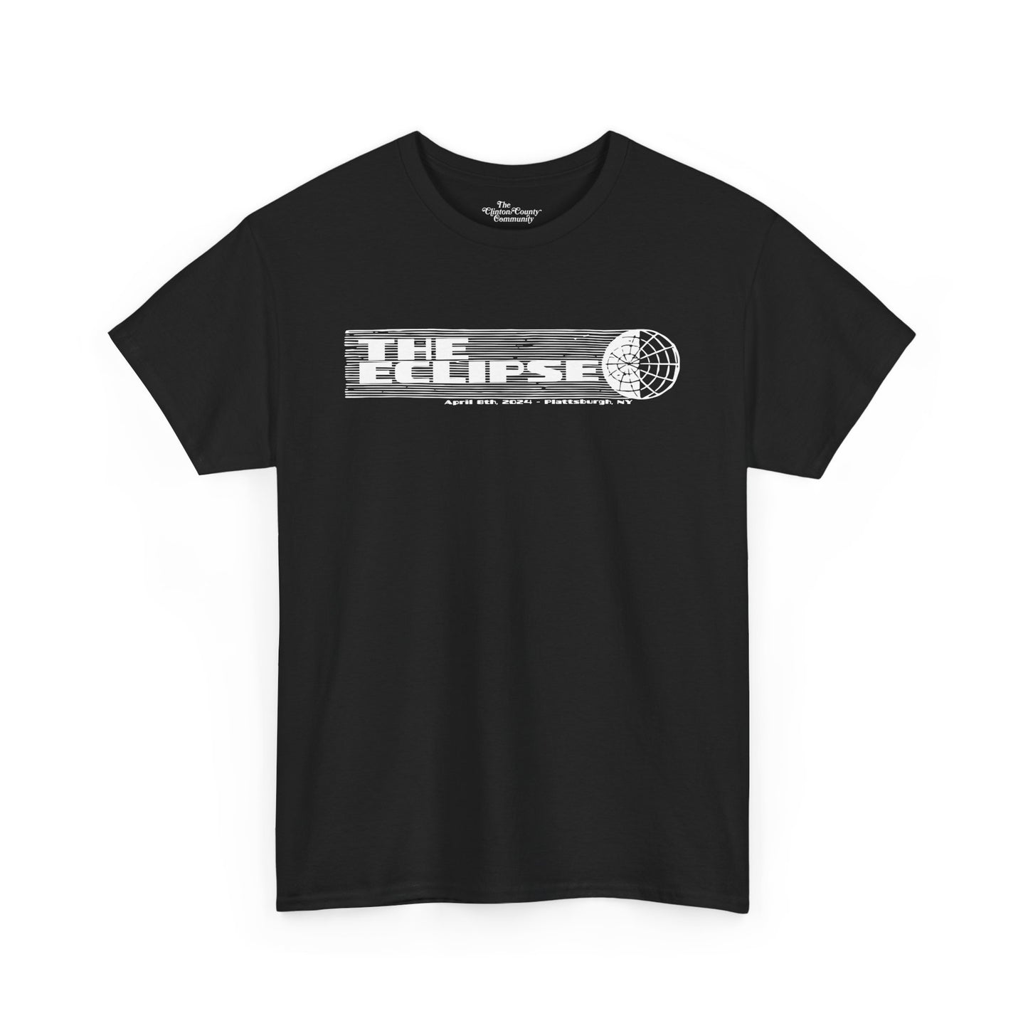 The Clinton County Eclipse T-Shirt (Black)