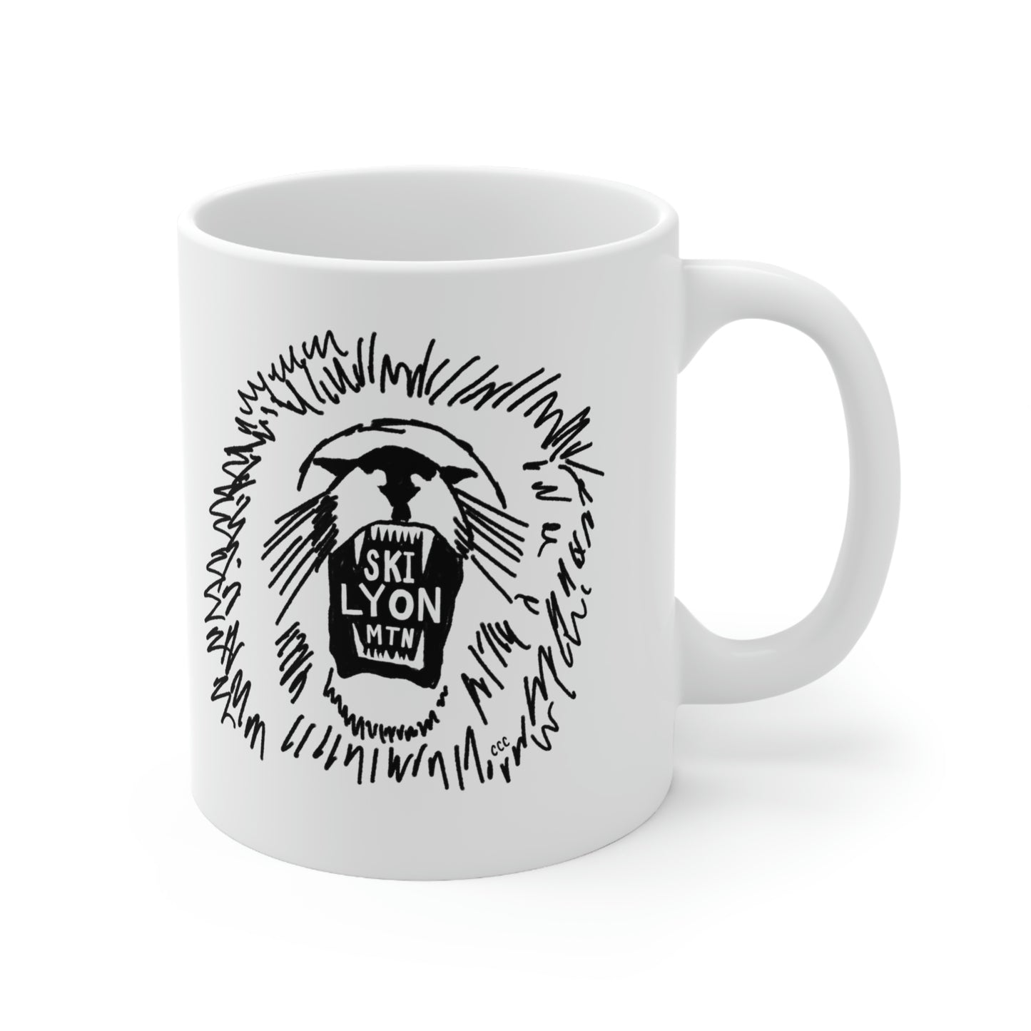 Ski Lyon Mountain Mug