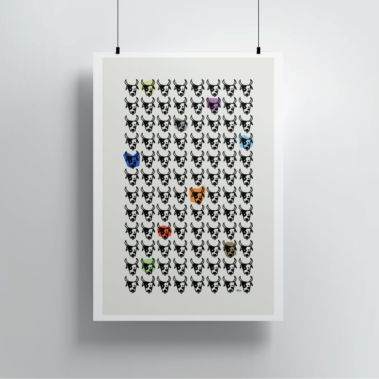 Cow Country Poster