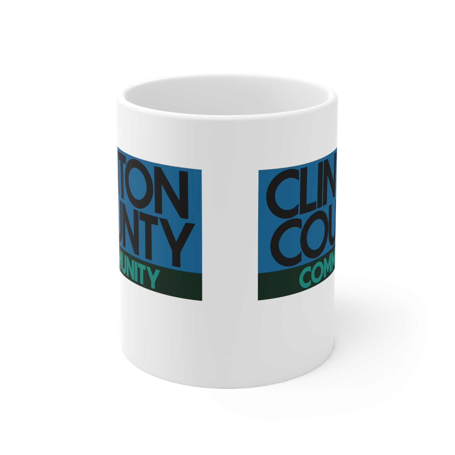 Clinton County Vintage Mug (Slate)