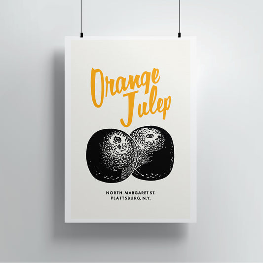 The Orange Julep Poster