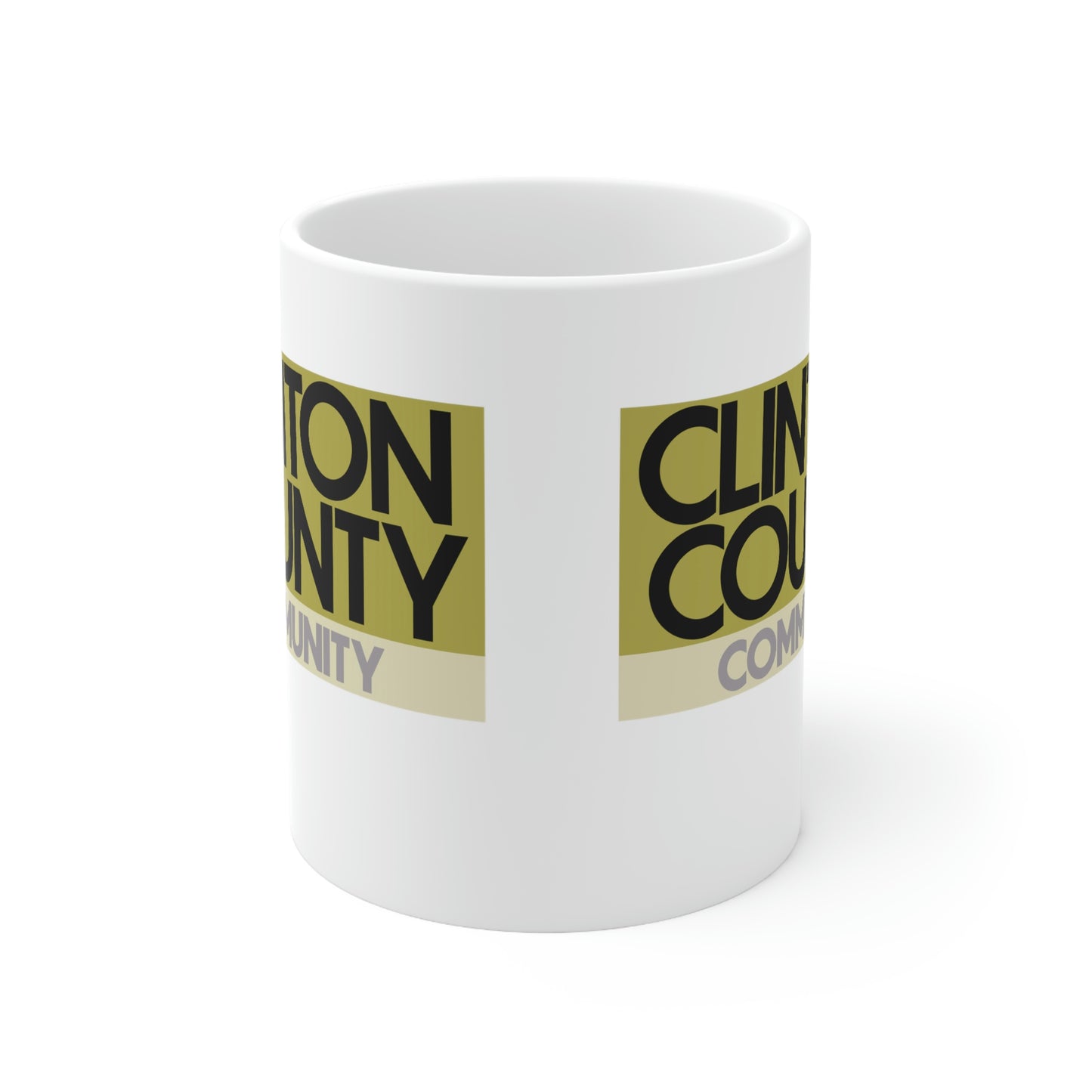 Clinton County Vintage Mug (Olive)