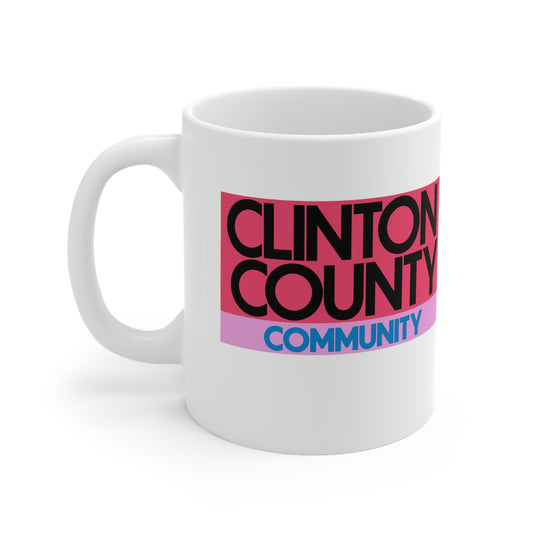 Clinton County Vintage Mug (Rose)